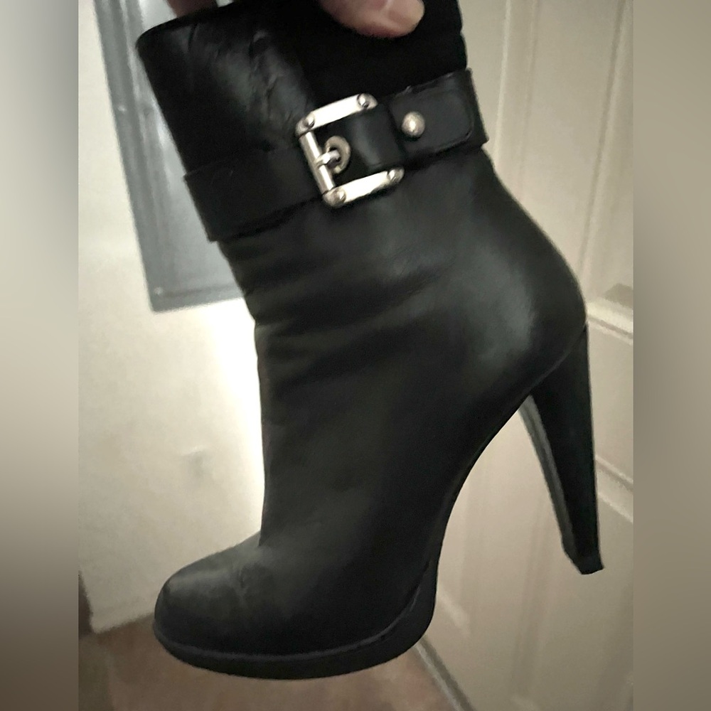 Stuart Weitzman Black High Heel Boots